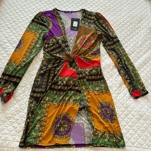 It’s All on the Fleek Mini Dress FashionNova Mini Dress New with Tags.